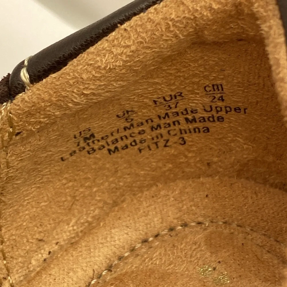 Naturalizer Brown Slip On Driving, Walking Loafer Size 7 - Picture 5 of 5